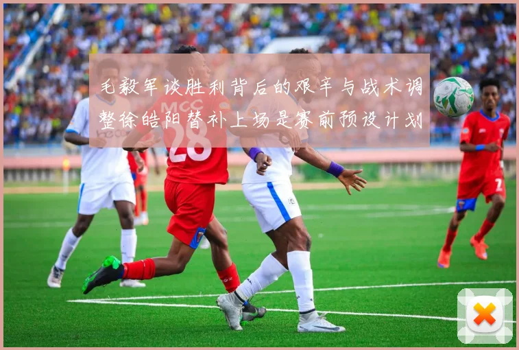 毛毅军谈胜利背后的艰辛与战术调整徐皓阳替补上场是赛前预设计划